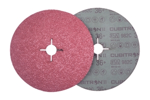 3M Cubitron II Fibre Disc 100MMX16MM 987C 60G